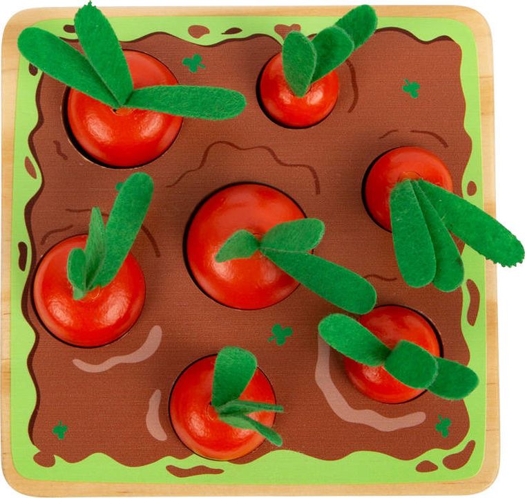 Small Foot, drewniany sorter, marchewka