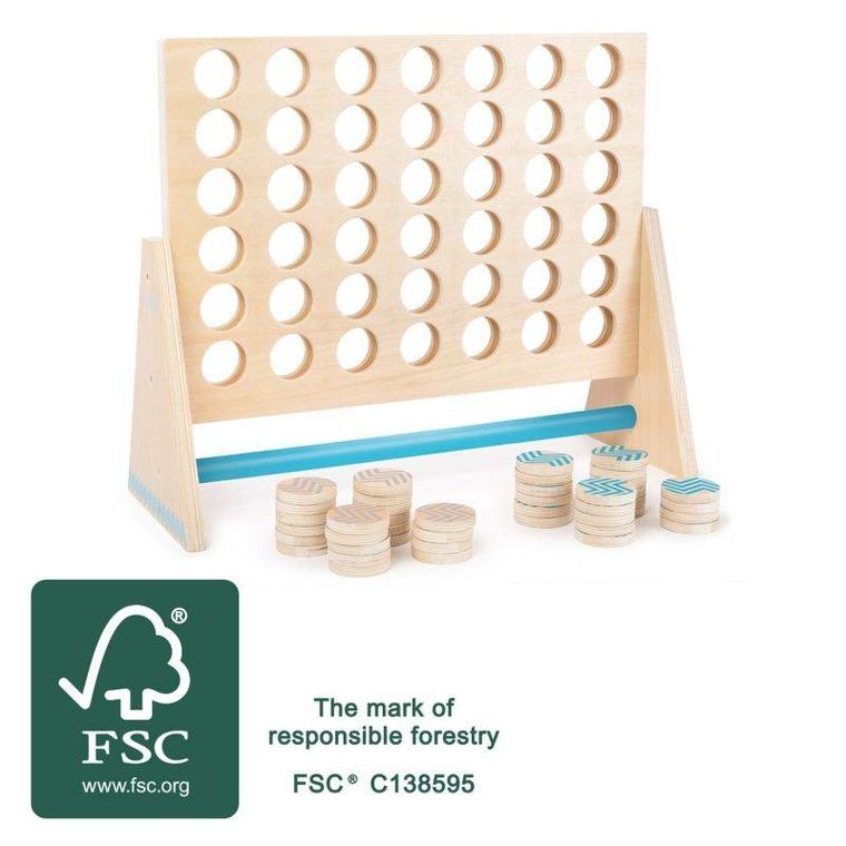 Small Foot, gra cztery w rzędzie, XXL