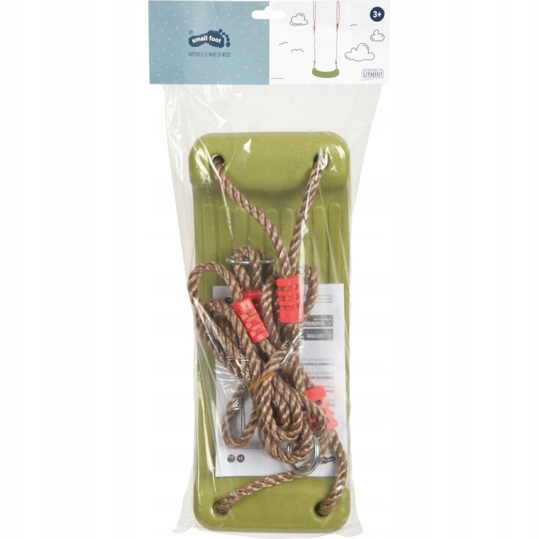 Small Foot, huśtawka, zielona