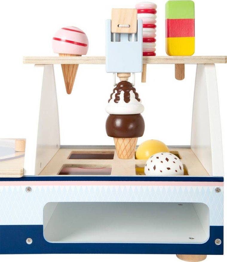Small Foot, lodowy bufet, drewaniany zestaw lodów z ladą