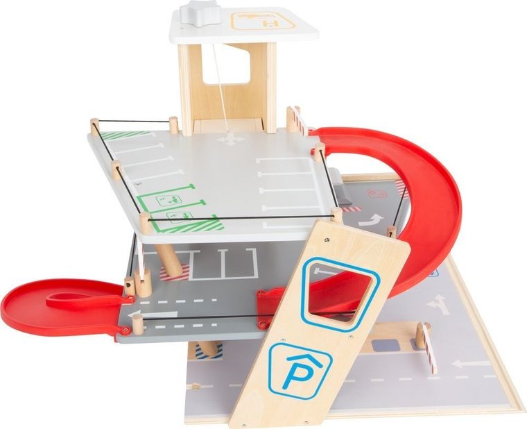 Small Foot, parking drewniany