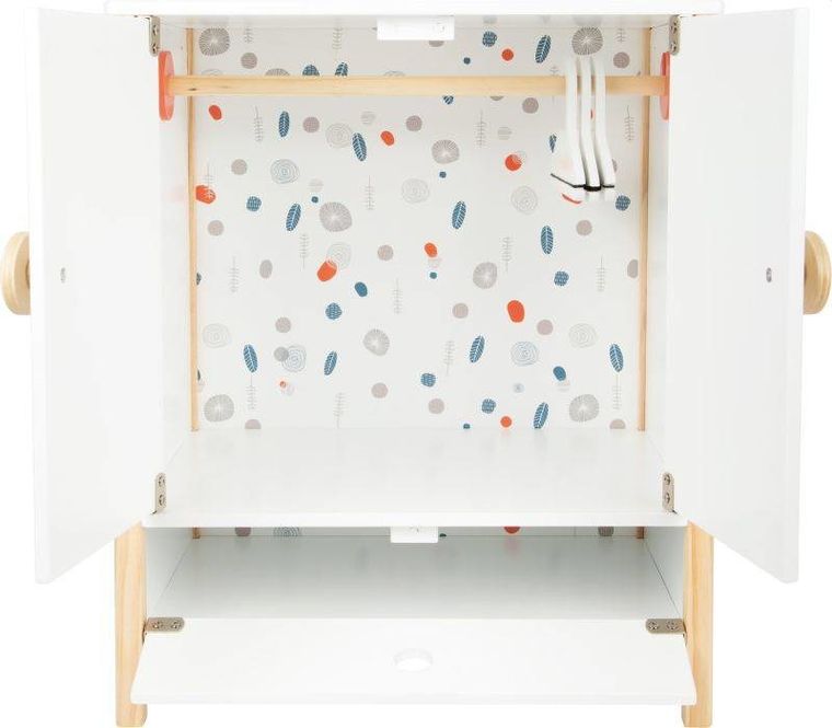 Small Foot, szafa dla lalek, małe groszki