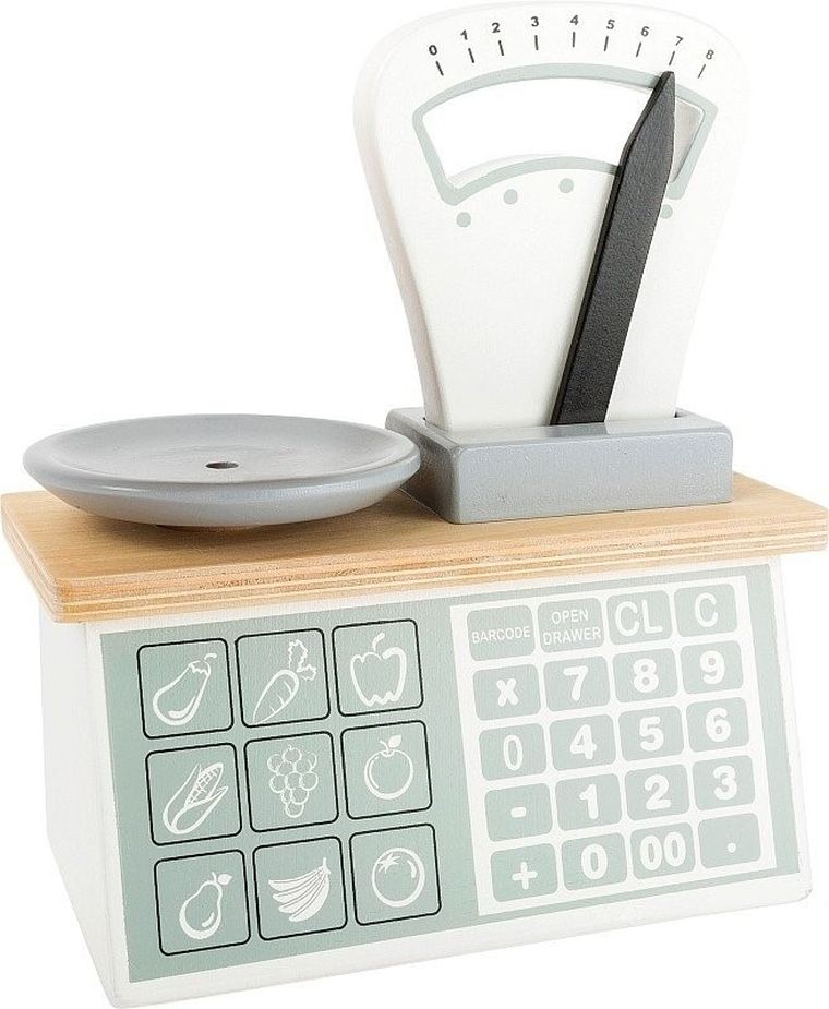 Small Foot, Waga ze wskaźnikiem, zabawka drewniana