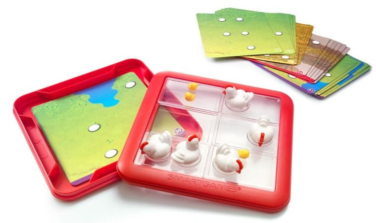 Smart Games, Chicken Shuffle Jr., wersja angielska, gra logiczna