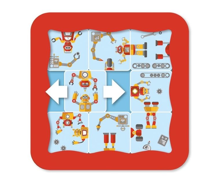Smart Games, Robot Factory, wersja angielska, gra logiczna