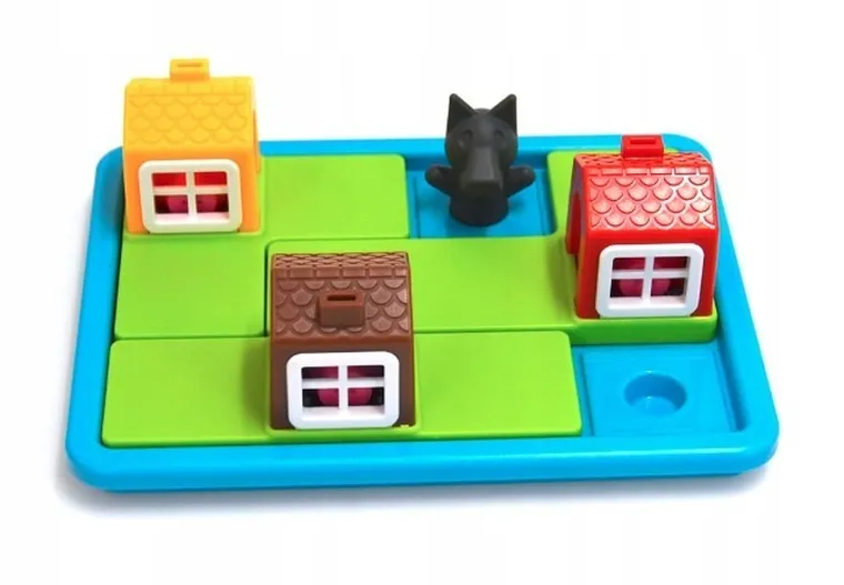 Smart Games, Three Little Piggies, wersja angielska, gra logiczna