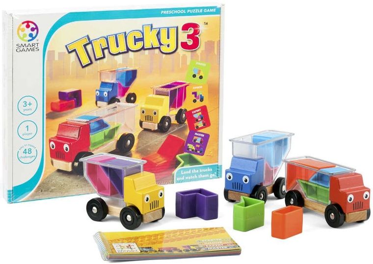 Smart Games, Trucky 3, wersja angielska, gra logiczna