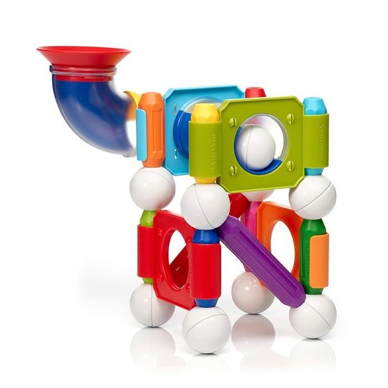 SmartMax, Click & Roll, klocki magnetyczne, 30 elementów