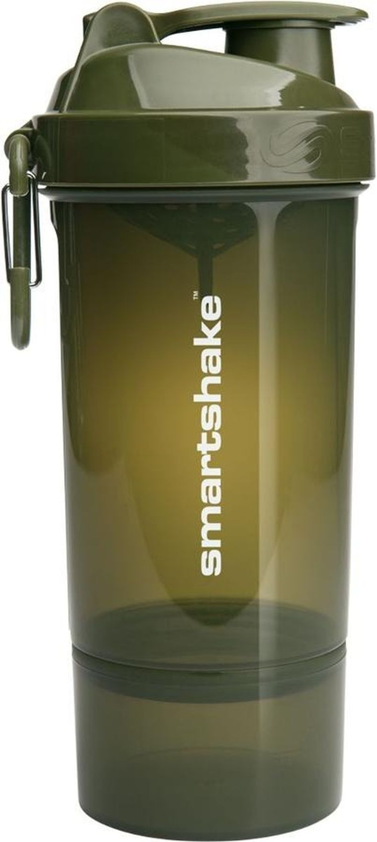 Smartshake, Original2Go One, bidon fitness, green, 600 ml