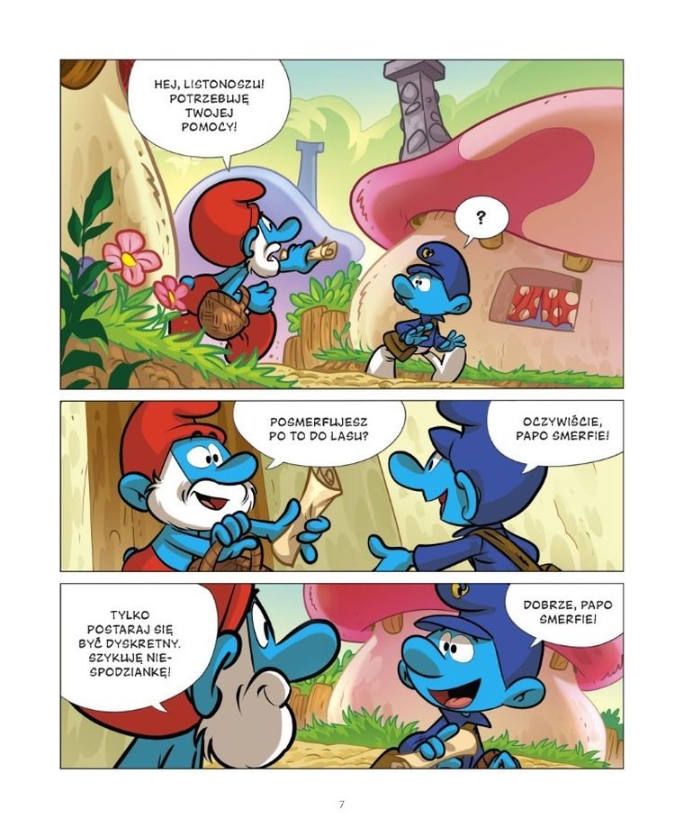 Smerfy i świat emocji. Smerf, który był zazdrosny