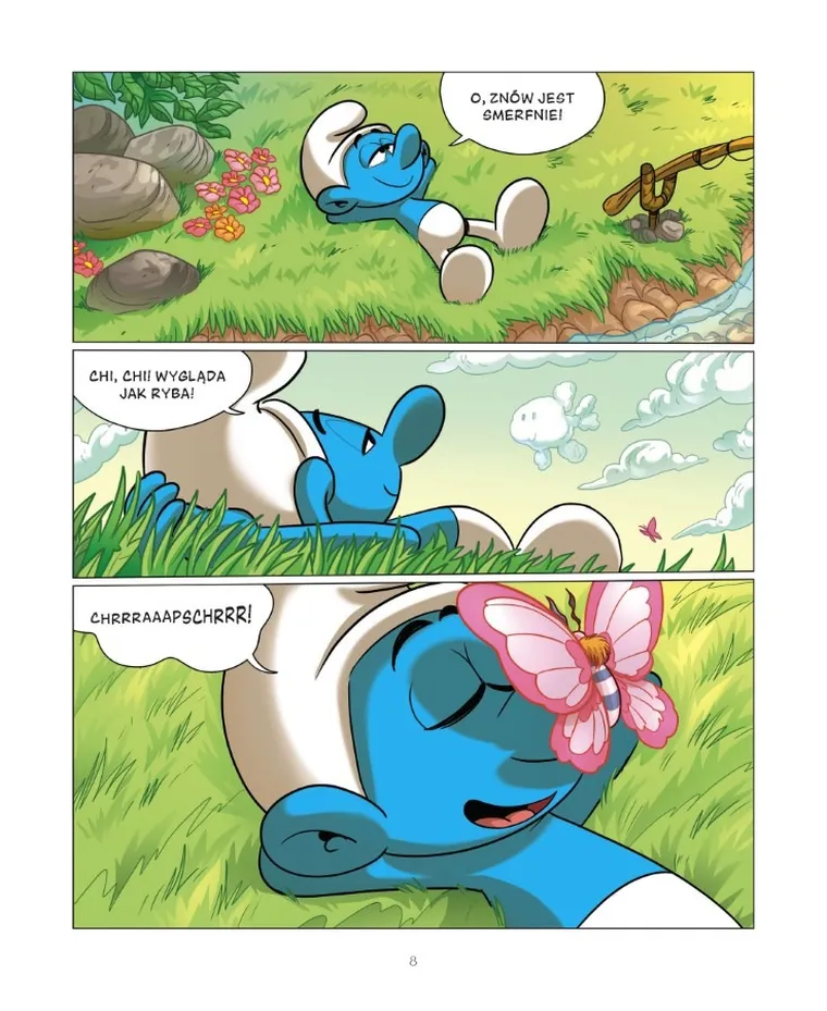 Smerfy i świat emocji. Tom 9. Smerf, który stracił przyjaciela