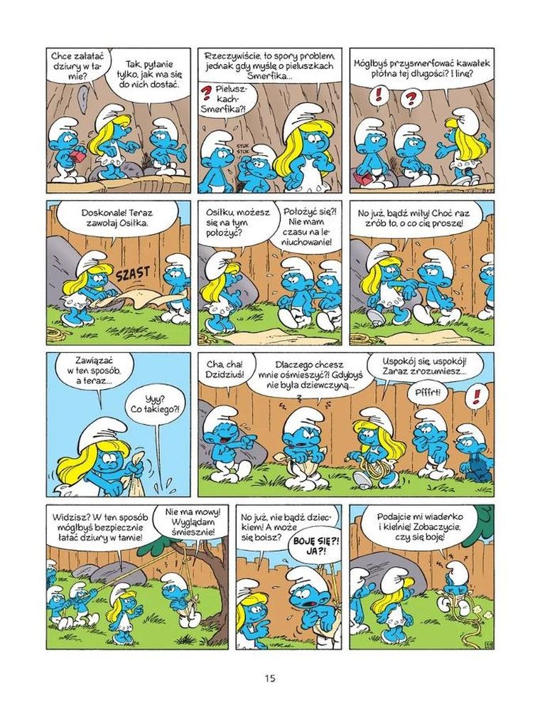 Smerfy. Mama Smerfetka