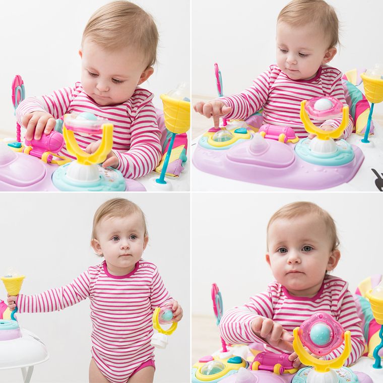 Smiki, Baby Walker, chodzik dziecięcy z efektami świetlnymi i dźwiękowymi, Jednorożec