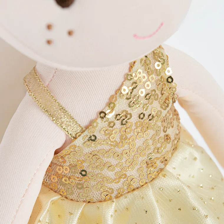 Smiki, Baletnica, szmaciana lalka, złota