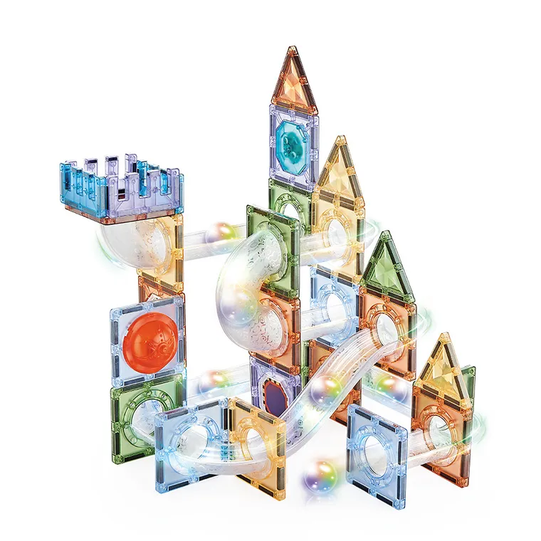 Smiki, Bloxnetic, podświetlane klocki magnetyczne, 85 elementów