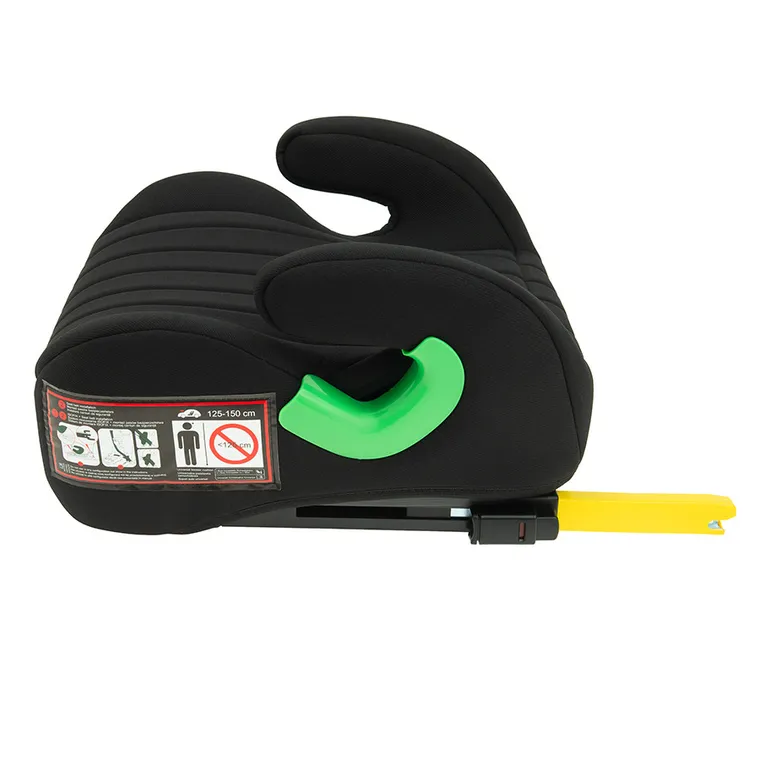 Smiki, Booster iSize, podstawka samochodowa, isofix, czarna, 125-150 cm