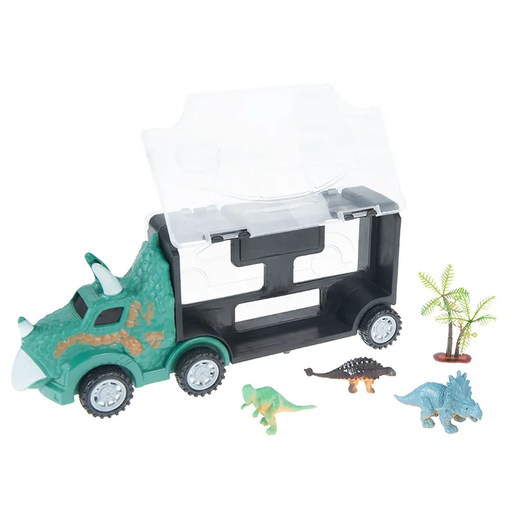 Smiki, Ciężarówka z dinozaurami, pojazd, 27 cm