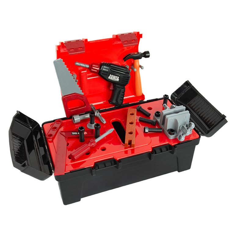 Smiki, duży warsztat majsterkowicza, stół narzędziowy