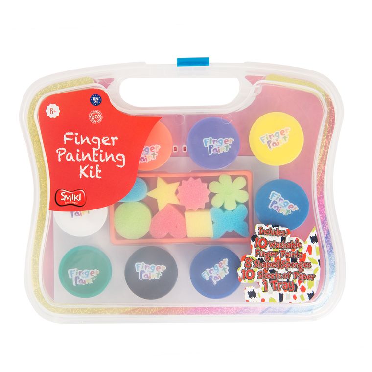 Smiki, farby do malowania palcami