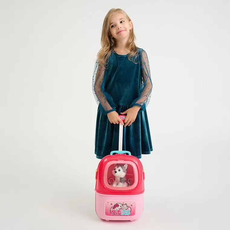 Smiki, Fun Pets, Psiak podróżnik, walizka z maskotką