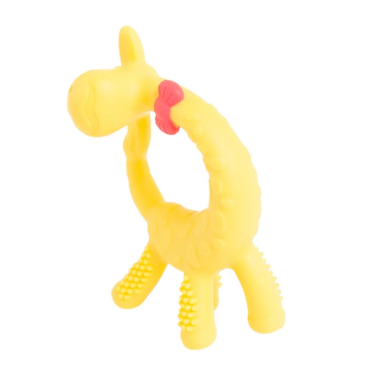 Smiki, gryzak, żyrafa, żółty, 6m+, 1 szt.