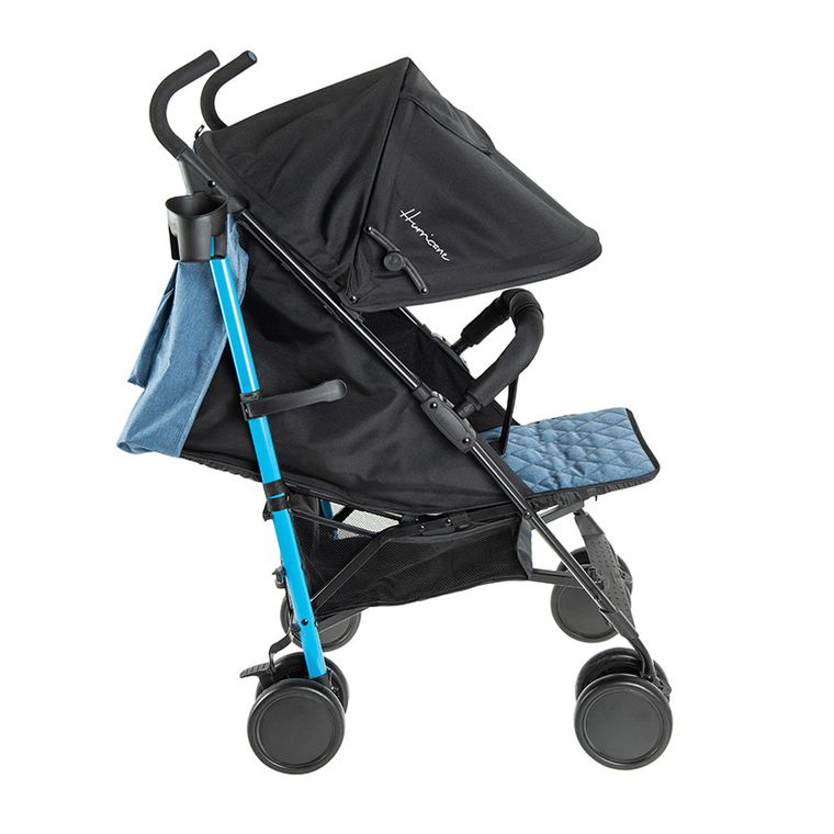 Smiki, Hurricane, wózek spacerowy, niebiesko-czarny