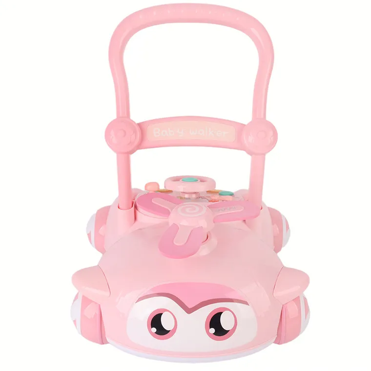 Smiki, Interactive Baby Walker, chodzik, samolocik, różowy