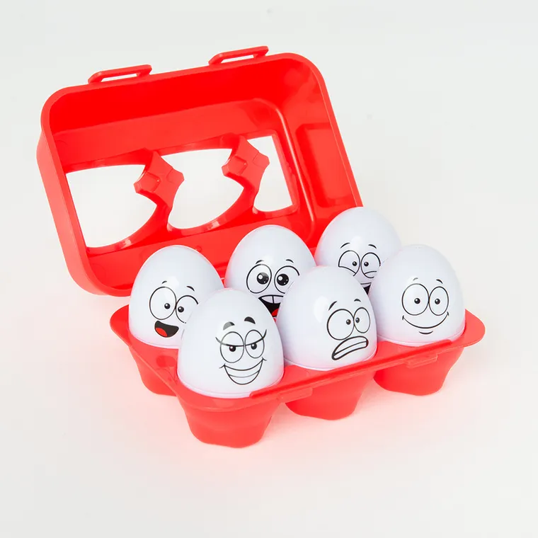 Smiki, Jajka, sorter, zabawka edukacyjna