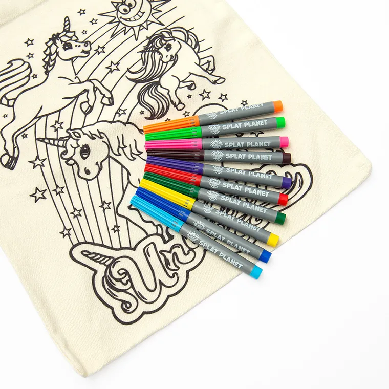 Smiki, Jednorożce, torba do malowania, zestaw kreatywny