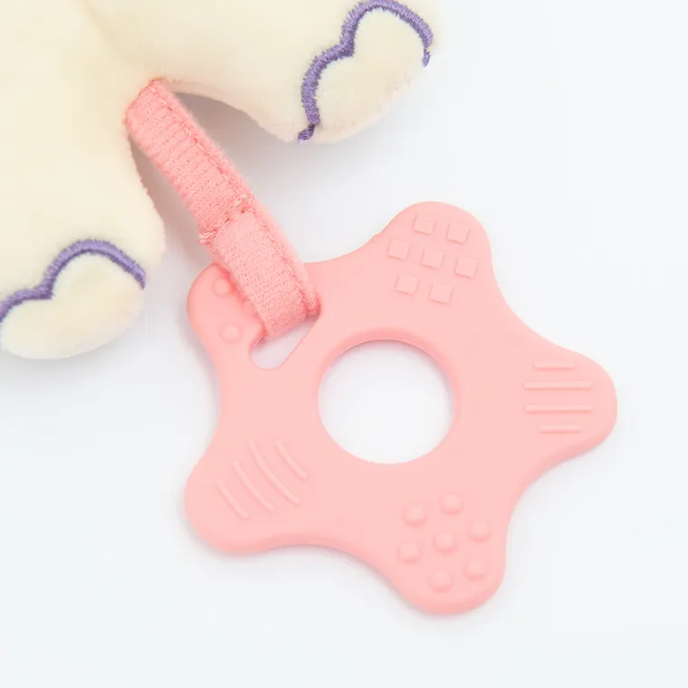 Smiki, Jednorożec, grzechotka z gryzakiem, 14 cm