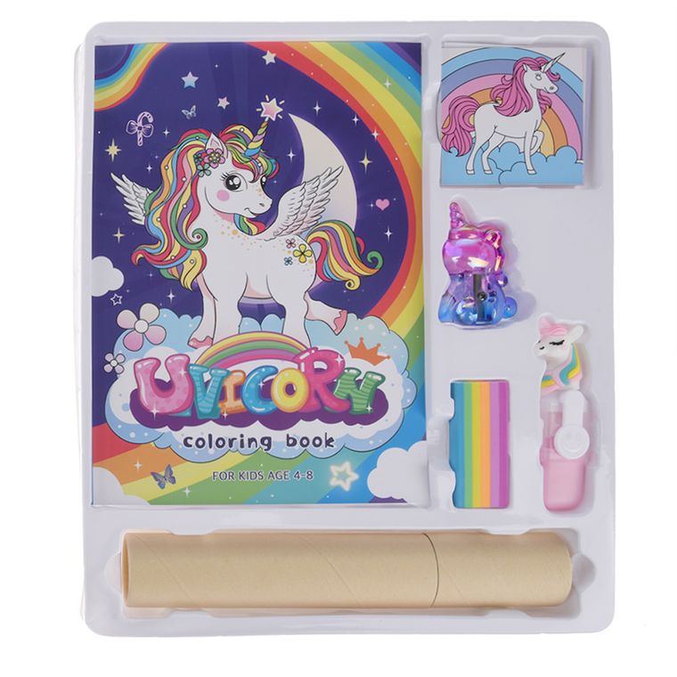Smiki, Jednorożec, zestaw kreatywny z kolorowanką