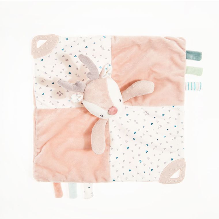 Smiki, Jelonek, kocyk interaktywny, maskotka, 30-30 cm