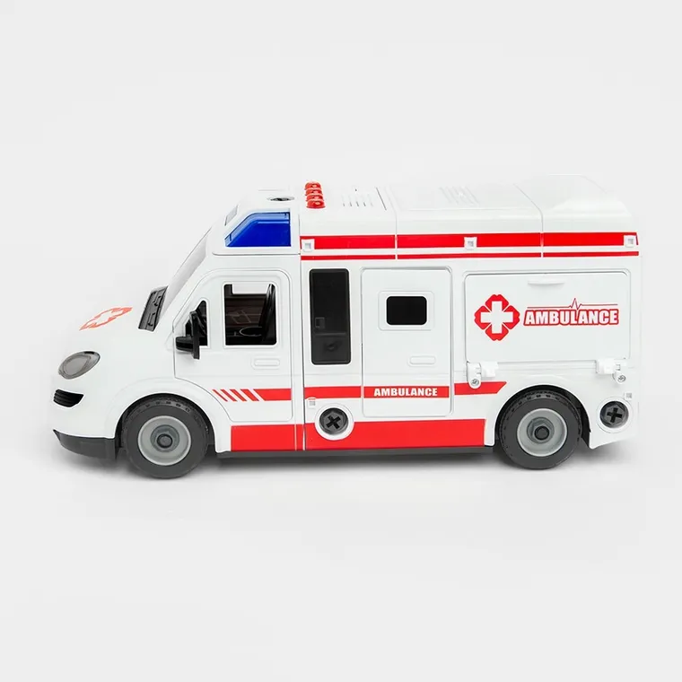 Smiki, Karetka, pojazd do skręcania, światło i dźwęk