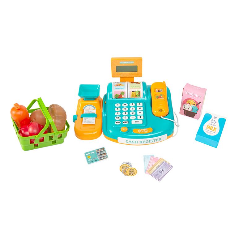 Smiki, kasa sklepowa z akcesoriami, 11 elementów