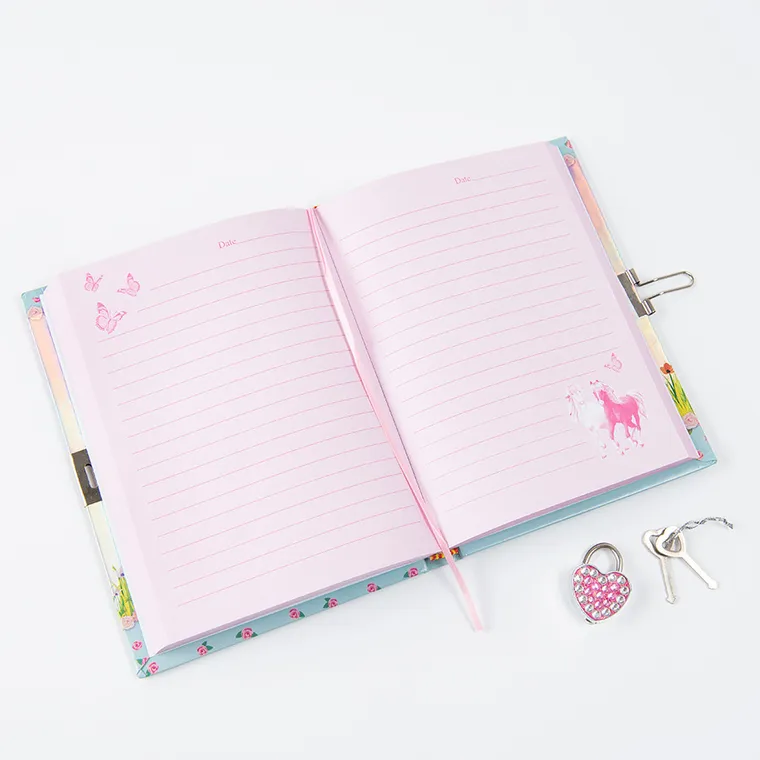 Smiki, Konie, pamiętnik zamykany na kłódkę