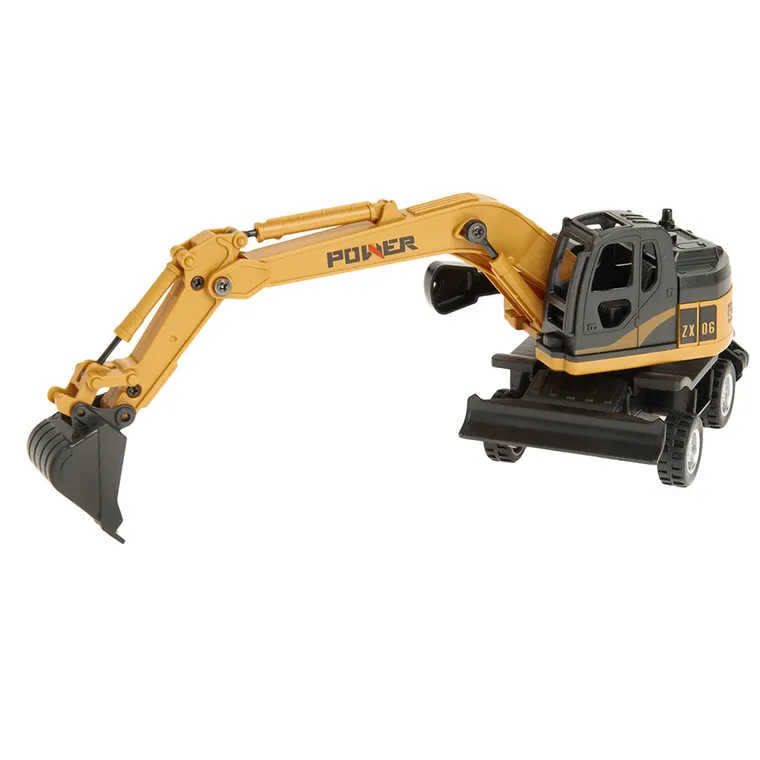 Smiki, Koparka, pojazd, żółty