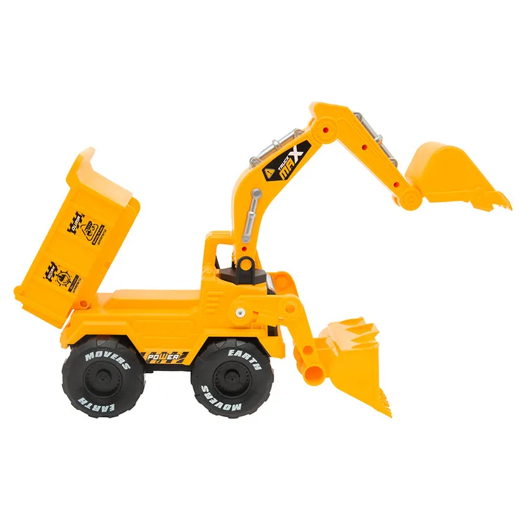 Smiki, Koparka z wywrotką, pojazd, światło i dźwięk