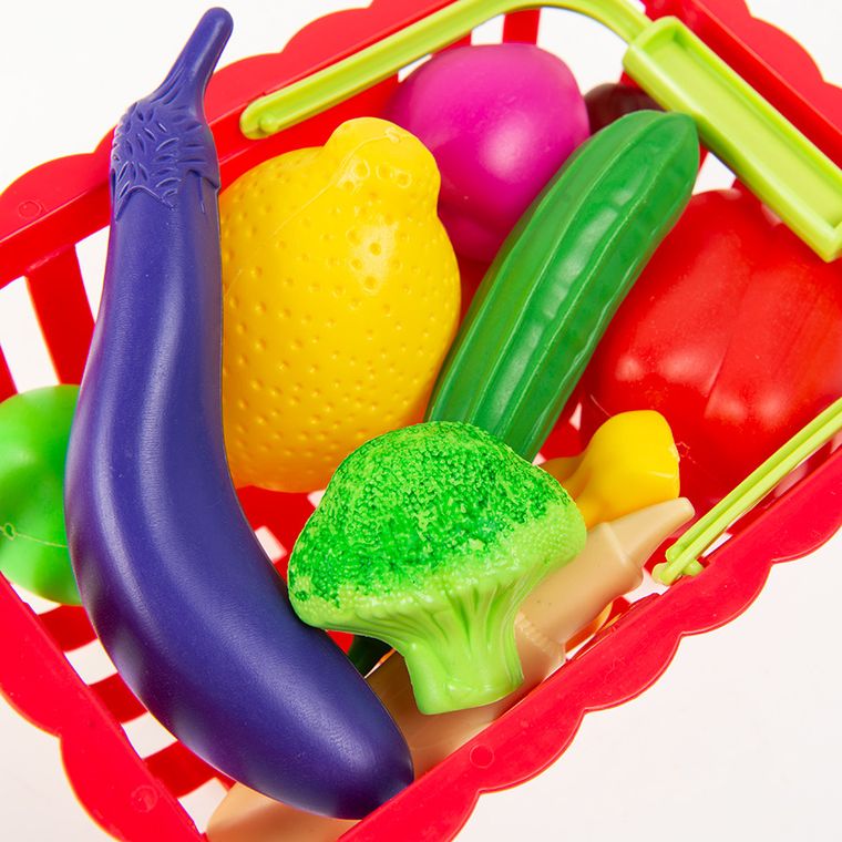 Smiki, kosz na zakupy, 12 elementów