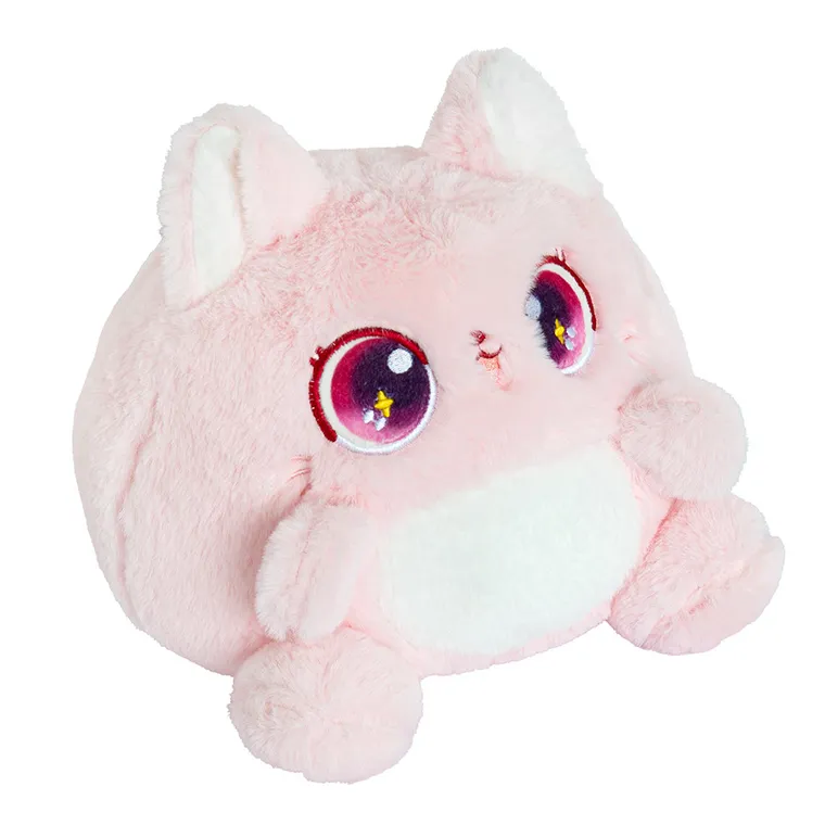 Smiki, Kot, maskotka, różowa, 25 cm