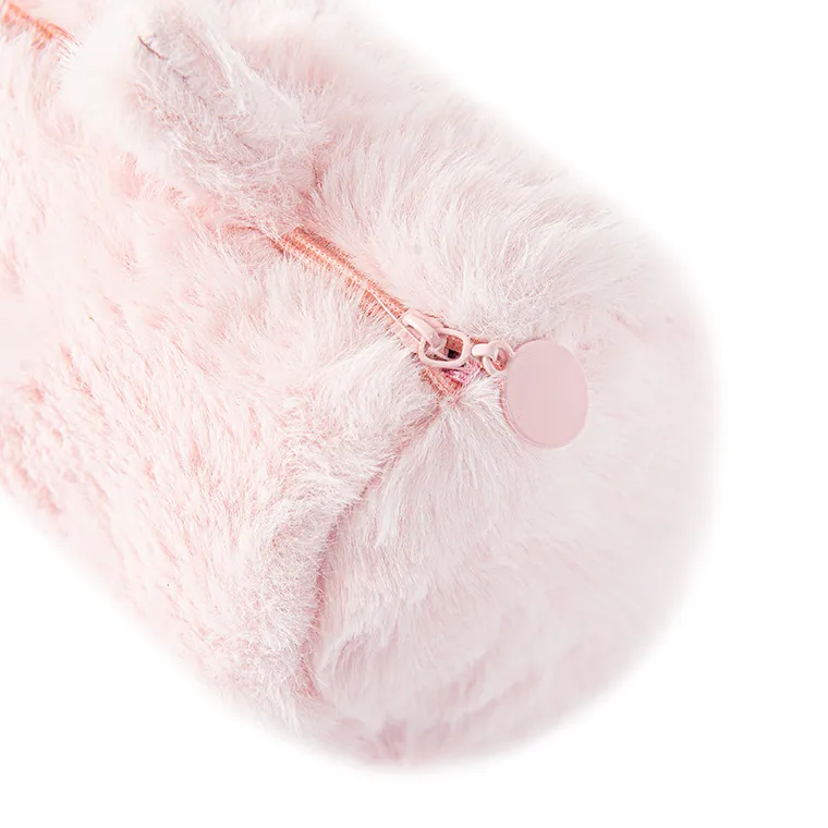 Smiki, Kotek, pluszowy piórnik, różowy