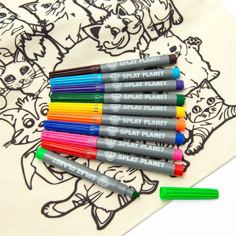 Smiki, Koty, torba do malowania, zestaw kreatywny