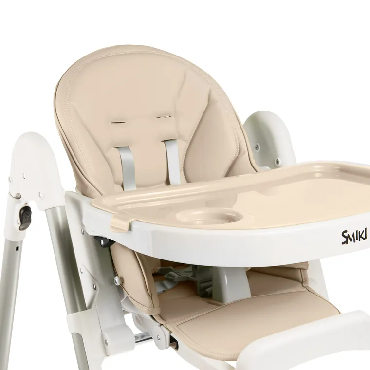 Smiki, krzesełko do karmienia, beżowe