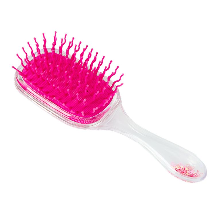 Smiki, Lama, szczotka do włosów, różowa