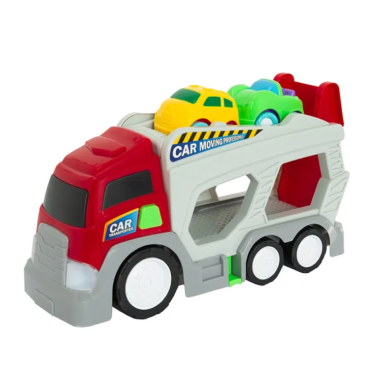 Smiki, laweta z samochodzikami, światło i dźwięk