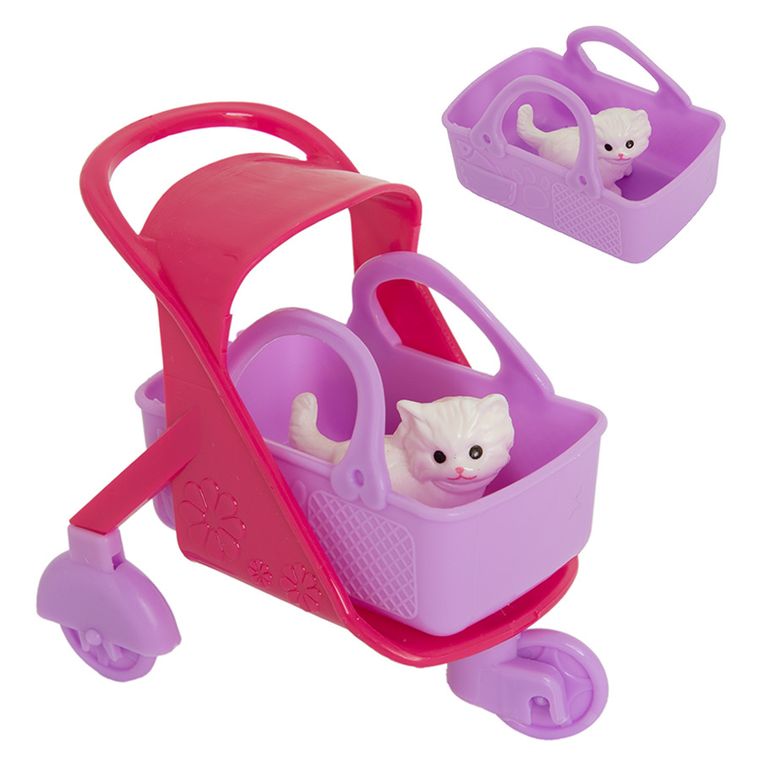 Smiki, Lili, mała lalka z kotkami, zestaw z akcesoriami