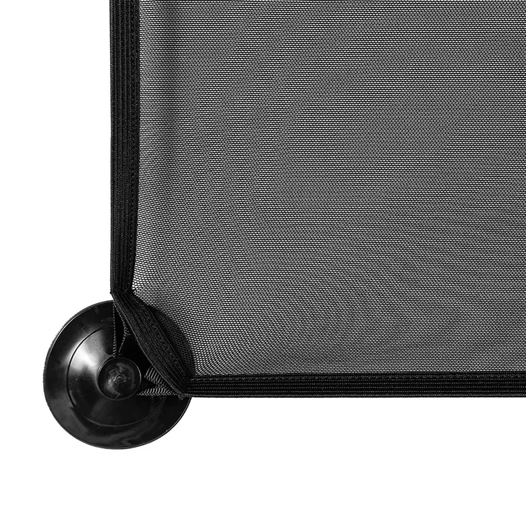 Smiki, Little Adventurer, regulowana osłonka samochodowa, czarna, 2 szt.