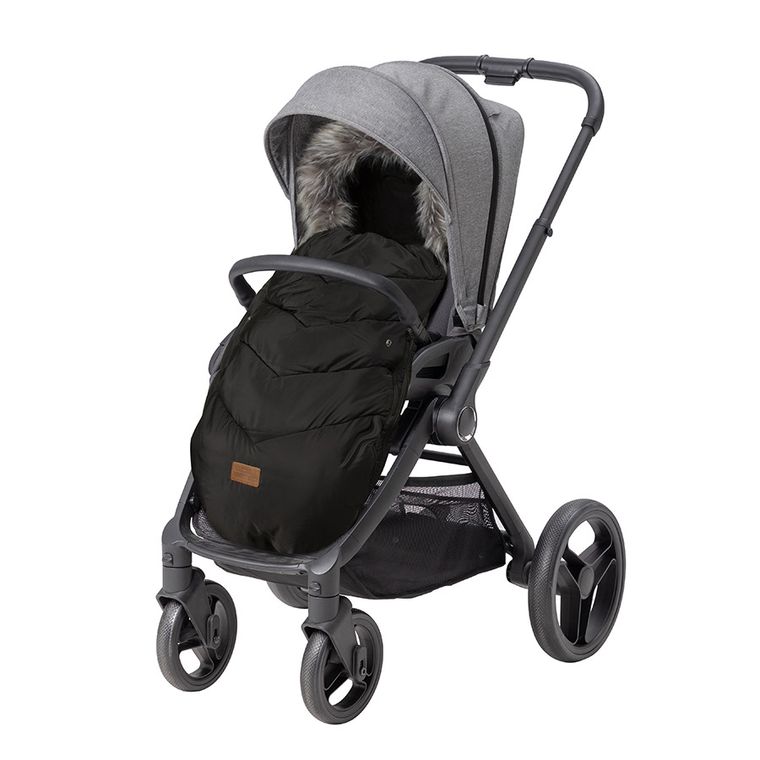 Smiki, Little Adventurer, śpiworek do wózka, czarny, 100 cm