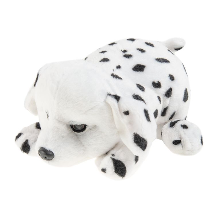 Smiki, Little Dreamer, Śpiący dalmatyńczyk, maskotka interaktywna, 30 cm