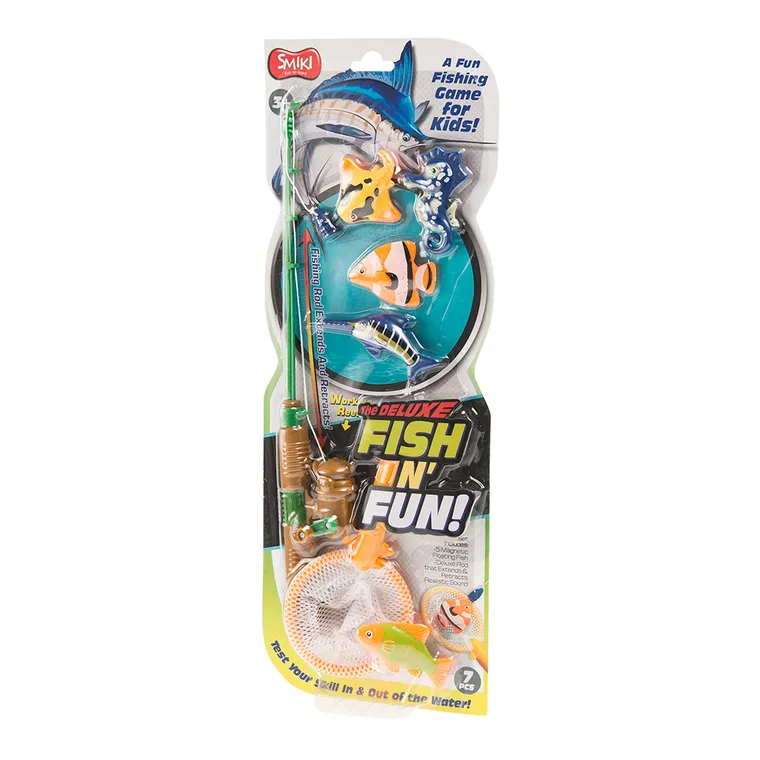 Smiki, łowienie rybek, gra zręcznościowa
