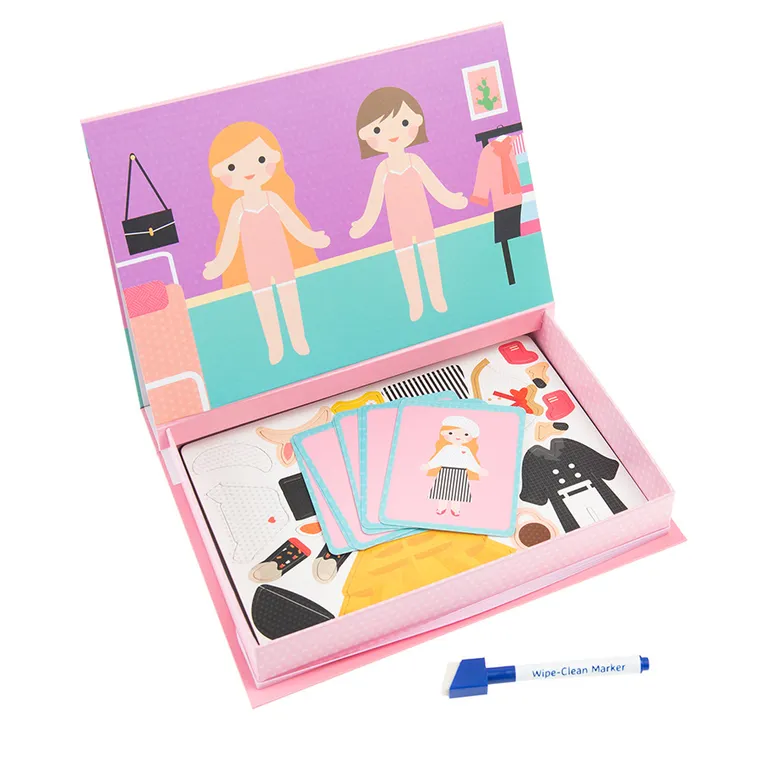 Smiki, Mądra Sówka, Moda, puzzle magnetyczne, 50 elementów